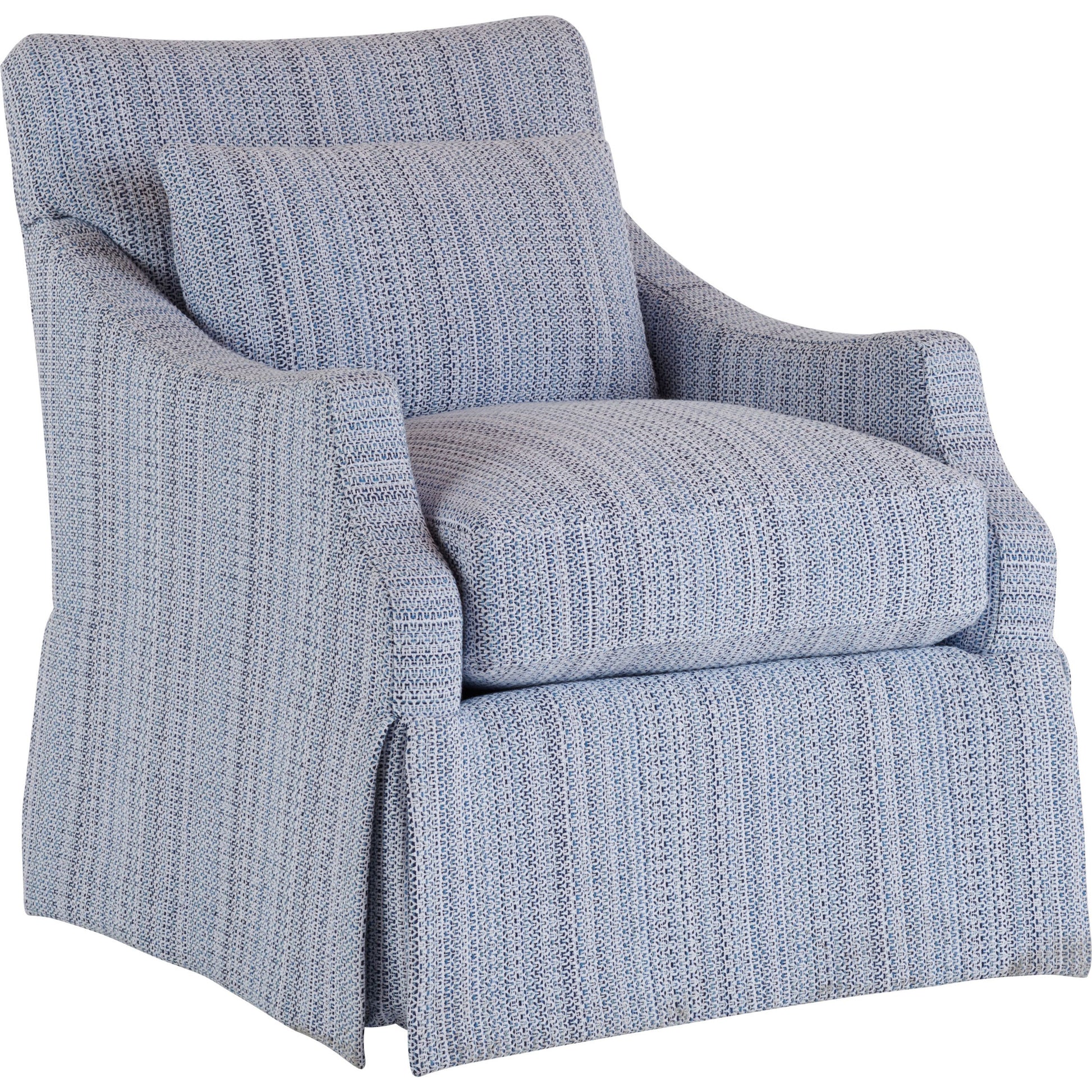Margaux Accent Chair by Universal Furniture in paxton sand and sumatra. Made from 81% polyester, 19% cotton in a transitional style.