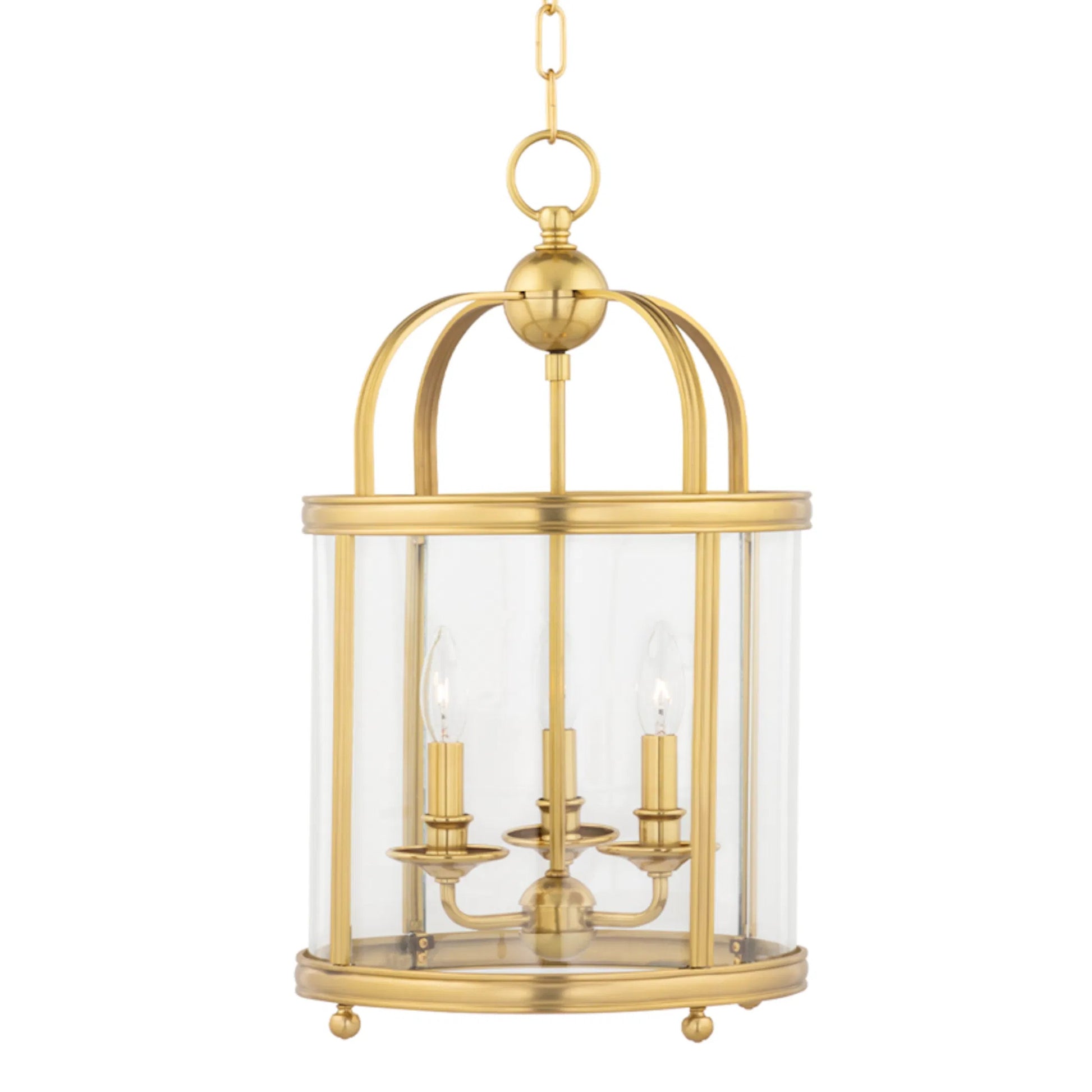Clinton Wall Sconce by Hudson Valley. Made from brass in a modern style.