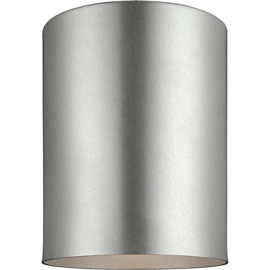 Outdoor Cylinders One Light Outdoor Ceiling Flush Mount by Visual Comfort & Co.. Made from aluminum in a unique style.