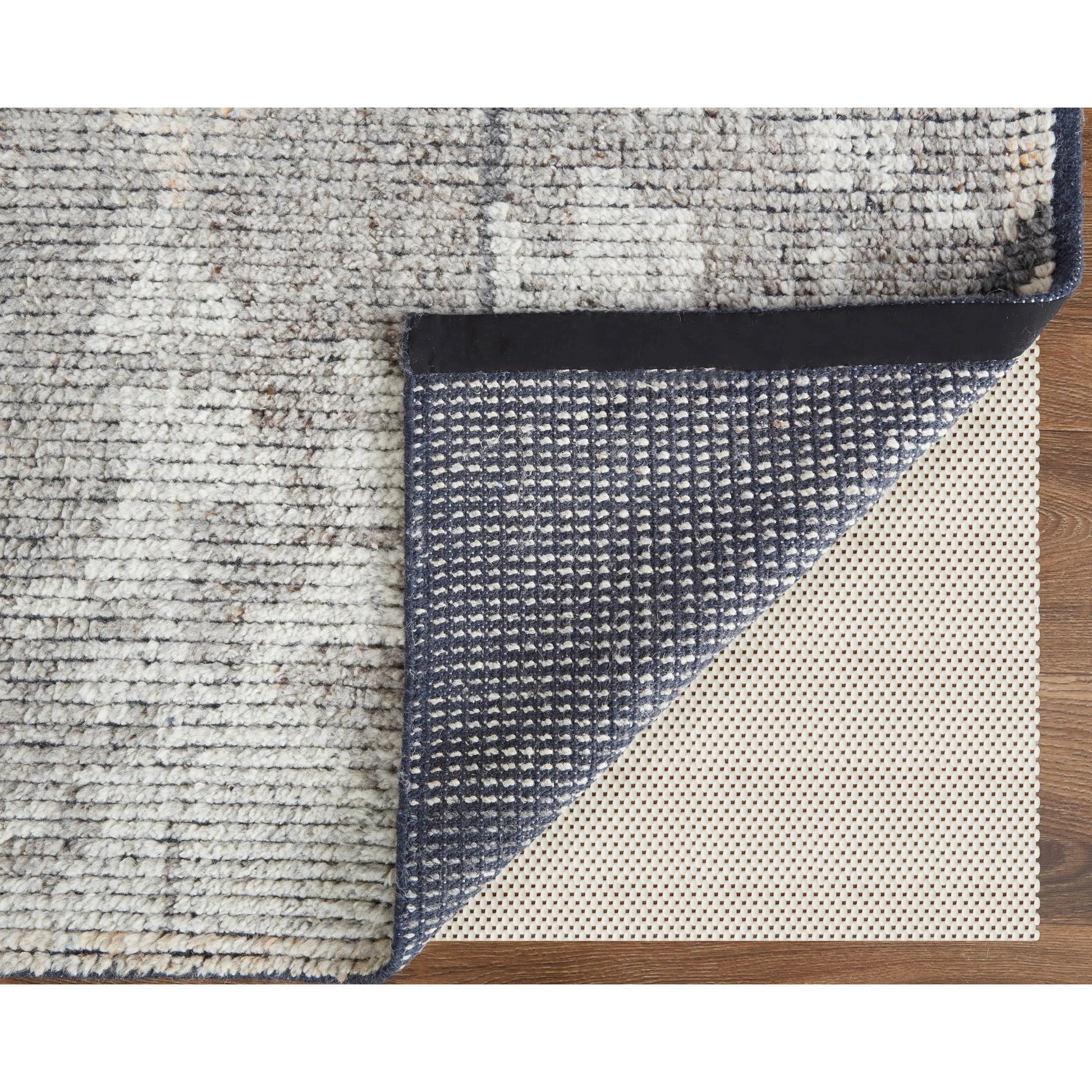 Alford Rug - 6925F by Feizy in gray, silver. Made from wool in a unique style.