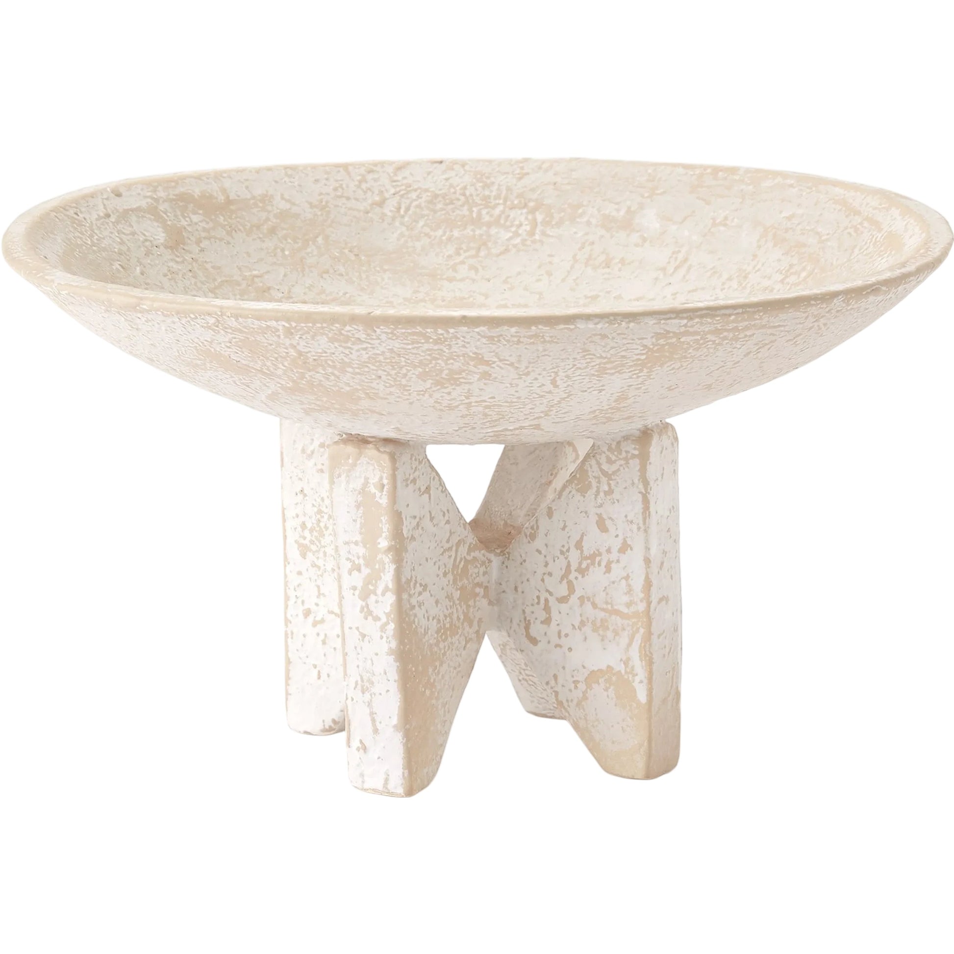 Loire Bowl by Global Views in natural. Made from ceramic in a modern style.