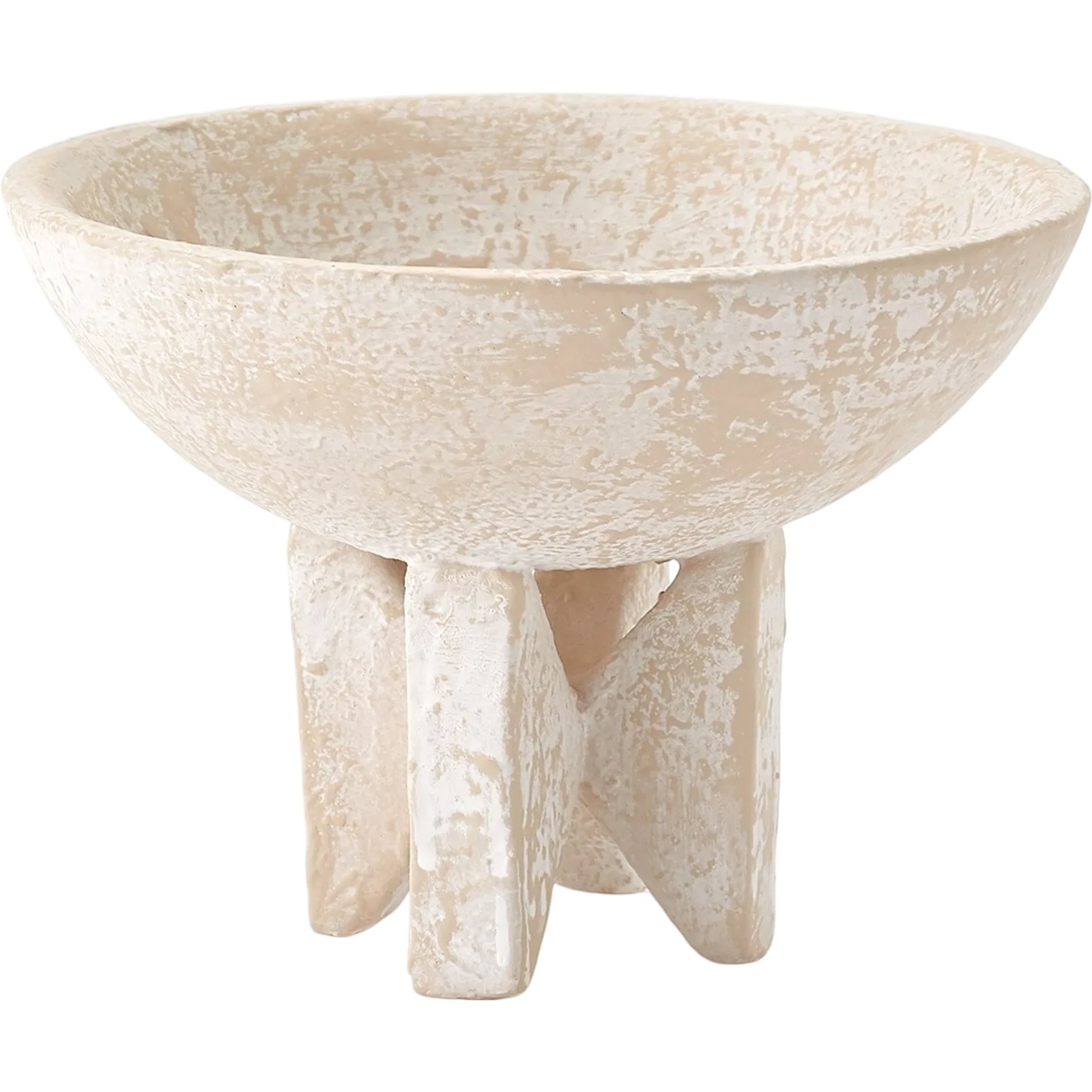 Loire Bowl by Global Views in natural. Made from ceramic in a modern style.
