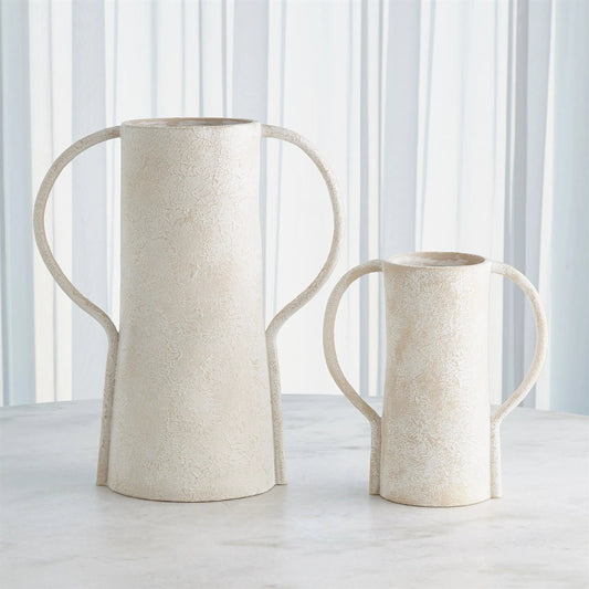 Rhone Vase by Global Views in natural. Made from unique in a rustic style.