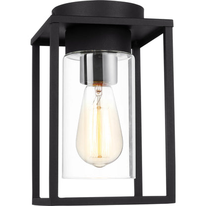 Vado One Light Outdoor Ceiling Flush Mount by Visual Comfort & Co.. Made from aluminum in a unique style.