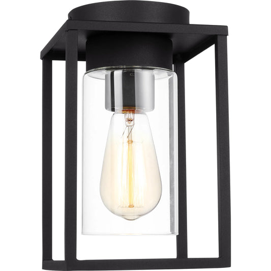 Vado One Light Outdoor Ceiling Flush Mount by Visual Comfort & Co.. Made from aluminum in a unique style.