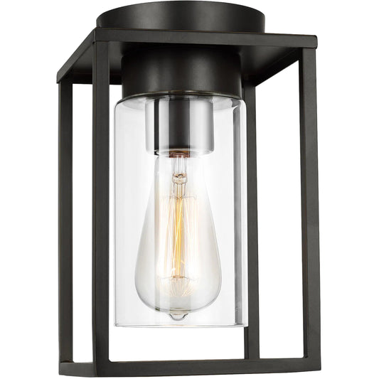 Vado One Light Outdoor Ceiling Flush Mount by Visual Comfort & Co.. Made from aluminum in a unique style.