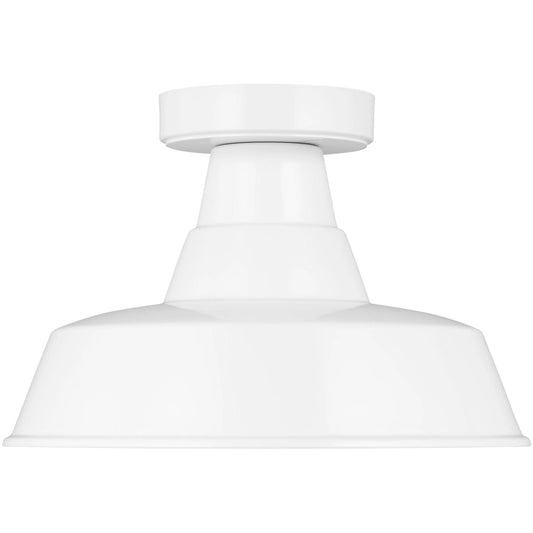 Barn Light One Light Outdoor Flush Mount by Visual Comfort & Co.. Made from aluminum in a unique style.