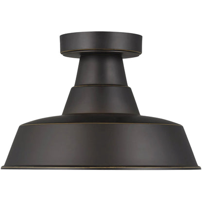 Barn Light One Light Outdoor Flush Mount by Visual Comfort & Co.. Made from aluminum in a unique style.