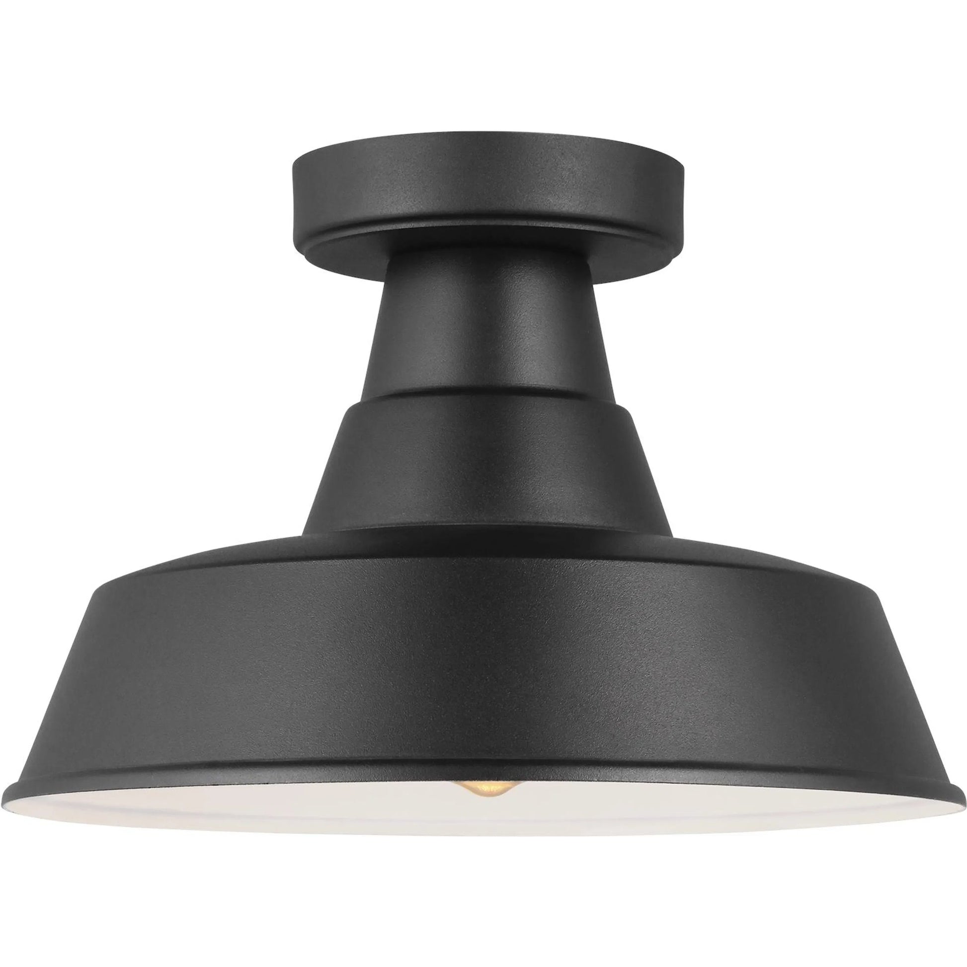 Barn Light One Light Outdoor Flush Mount by Visual Comfort & Co.. Made from aluminum in a unique style.