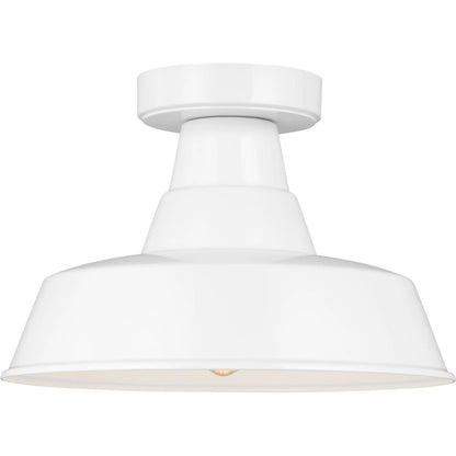 Barn Light One Light Outdoor Flush Mount by Visual Comfort & Co.. Made from aluminum in a unique style.