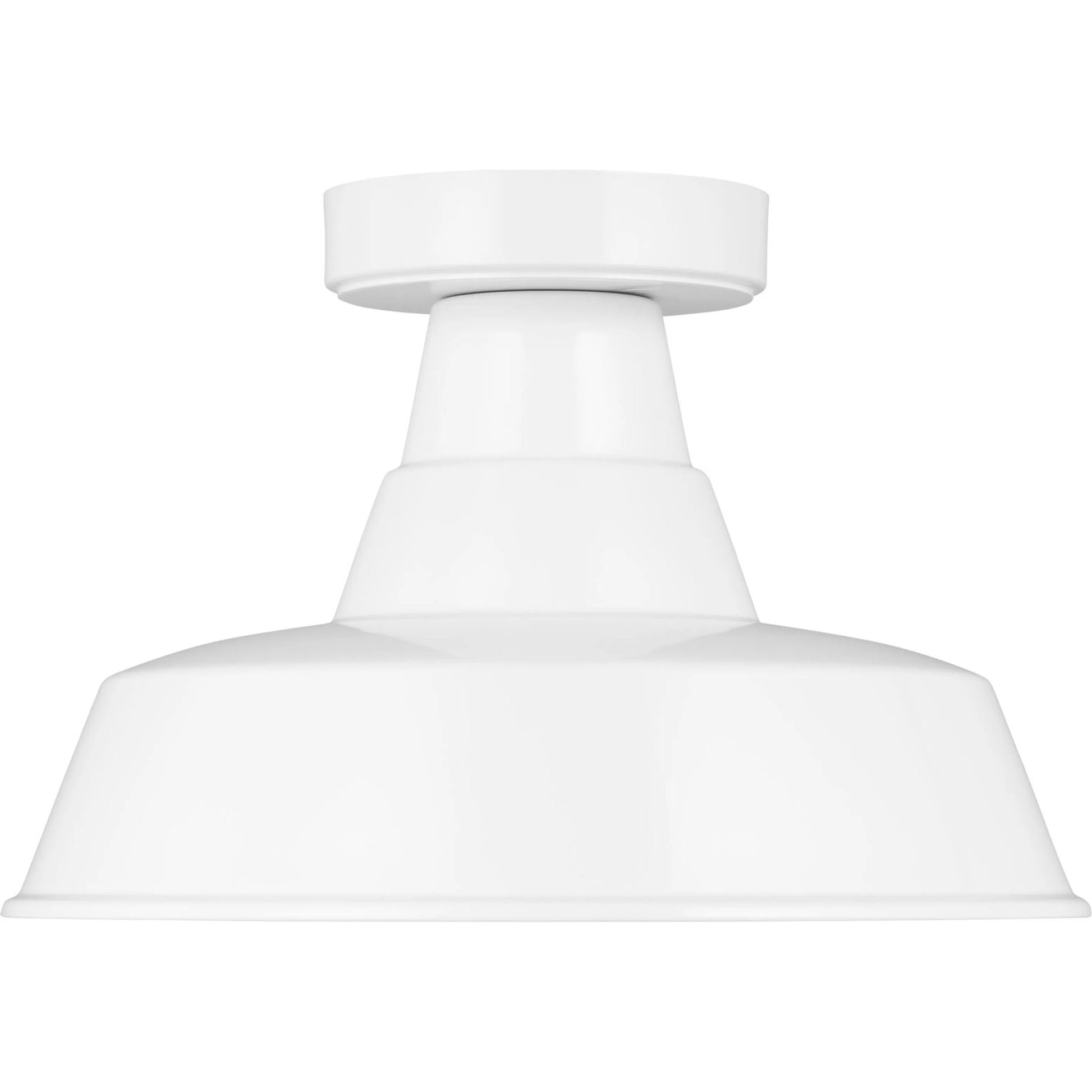 Barn Light One Light Outdoor Flush Mount by Visual Comfort & Co.. Made from aluminum in a unique style.