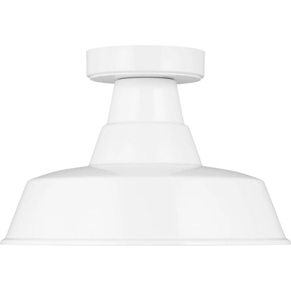 Barn Light One Light Outdoor Flush Mount by Visual Comfort & Co.. Made from aluminum in a unique style.