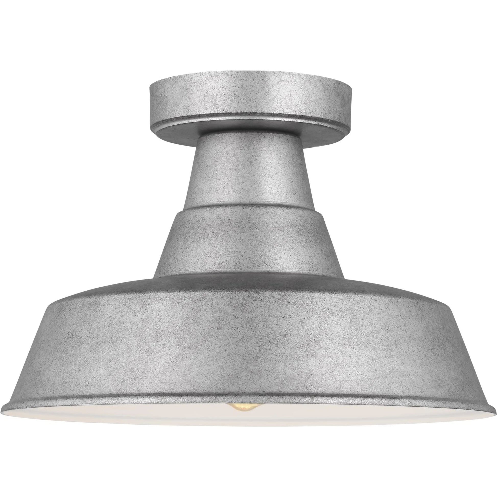 Barn Light One Light Outdoor Flush Mount by Visual Comfort & Co.. Made from aluminum in a unique style.
