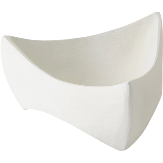 LéAndre Triangle Bowl by Global Views. Made from aluminum in a unique style.