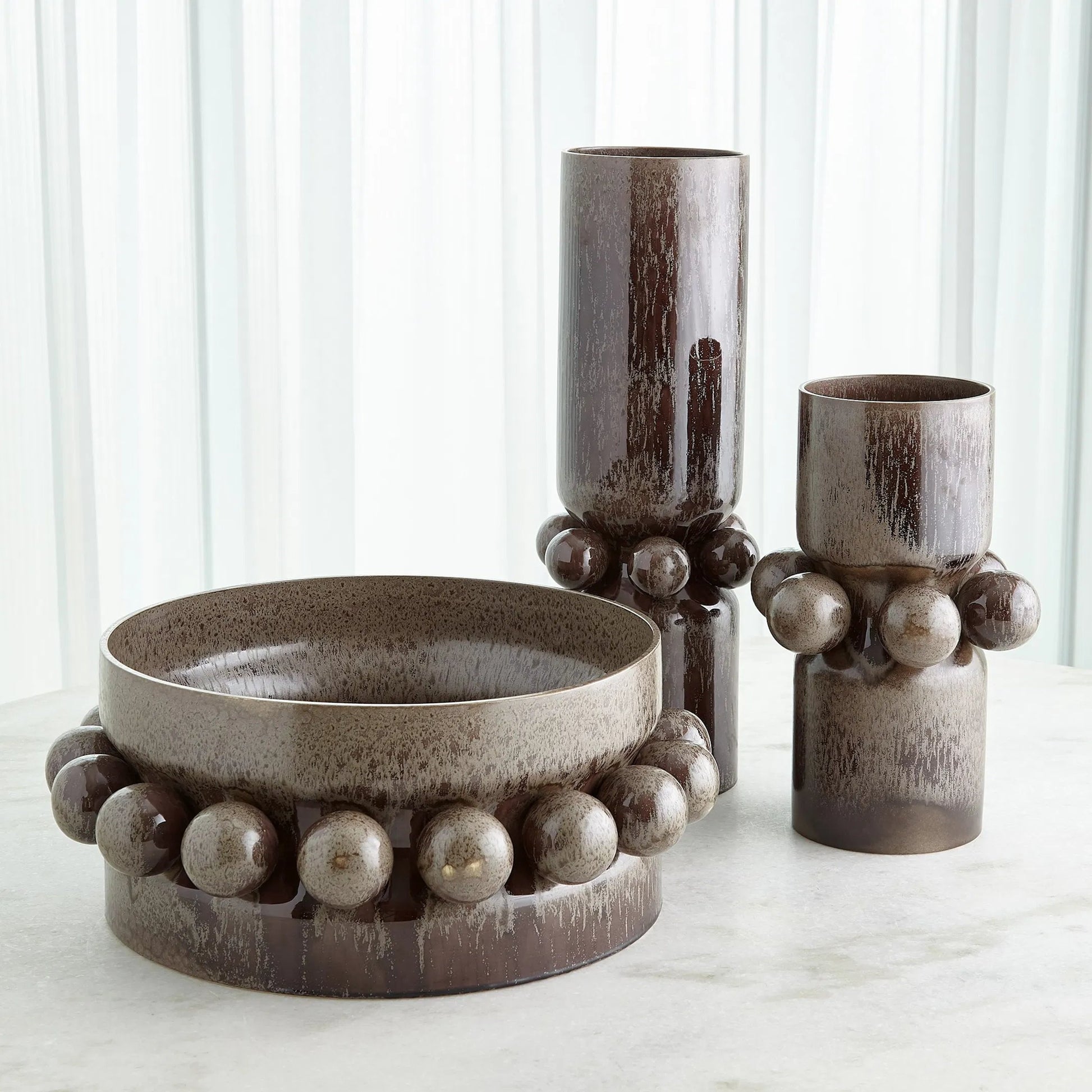 Hera Vase by Global Views. Made from ceramic in a eclectic & global style.