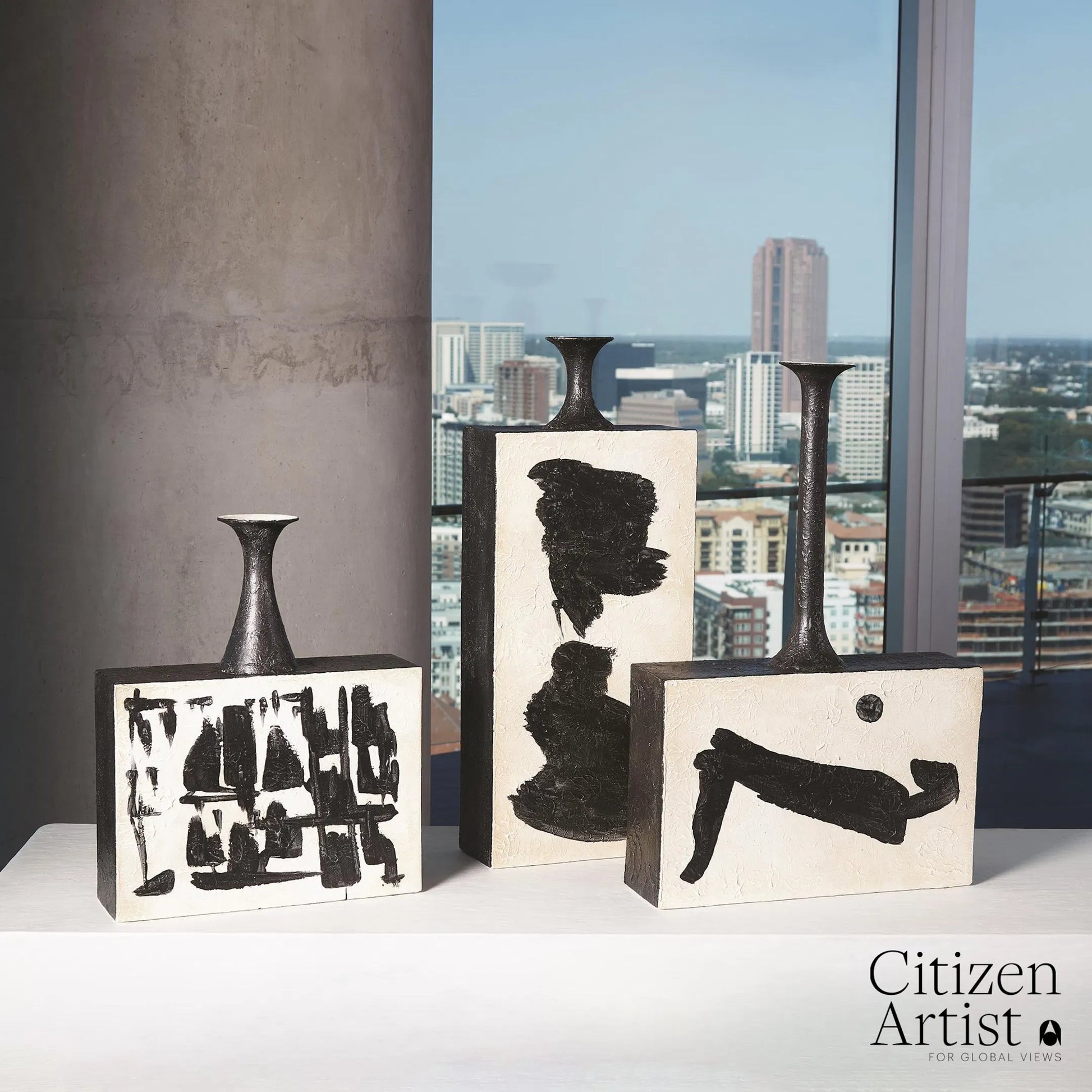 Thetis Vase by Global Views. Made from ceramic in a eclectic & global style.