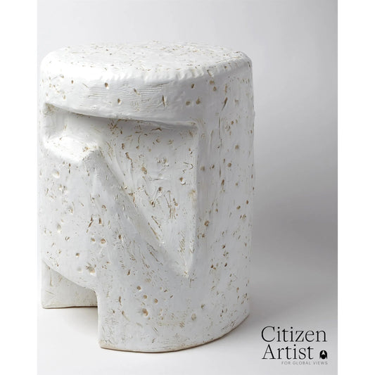 Gilles Side Table by Global Views. Made from ceramic in a modern style.
