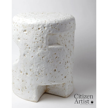 Gilles Side Table by Global Views. Made from ceramic in a modern style.