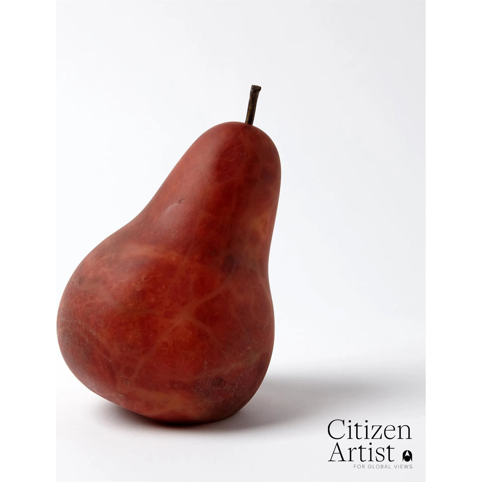 Poire by Global Views. Made from alabaster in a eclectic & global style.