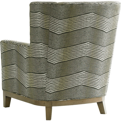 Atlas Chair by Lexington in nouveau. Made from unique in a rustic style.