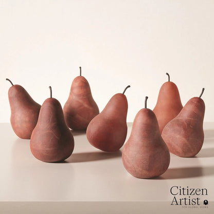 Poire by Global Views. Made from alabaster in a eclectic & global style.
