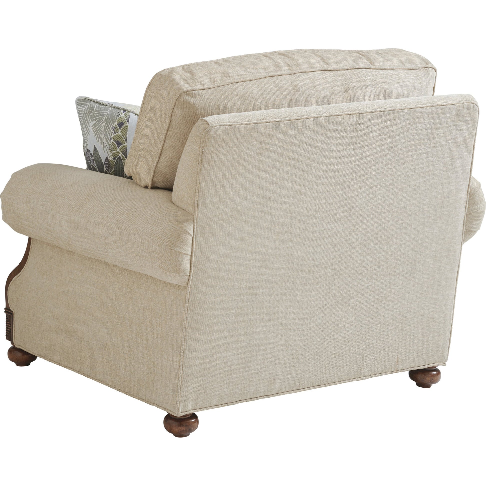 Coral Gables Chair by Tommy Bahama Home in shell. Made from unique in a traditional style.