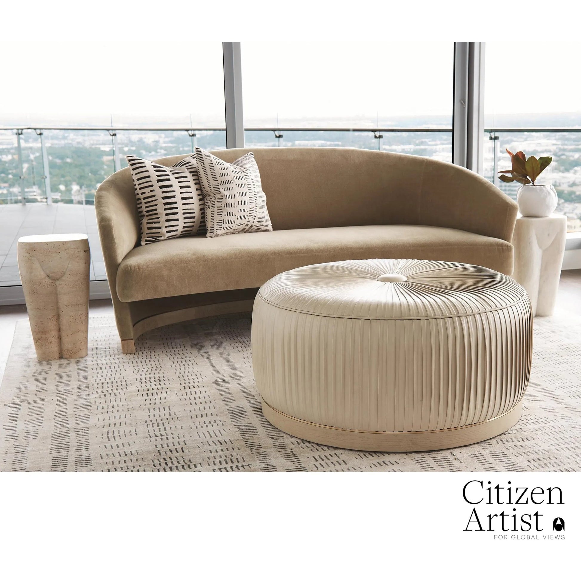 Femme Stool by Global Views. Made from unique in a eclectic & global style.