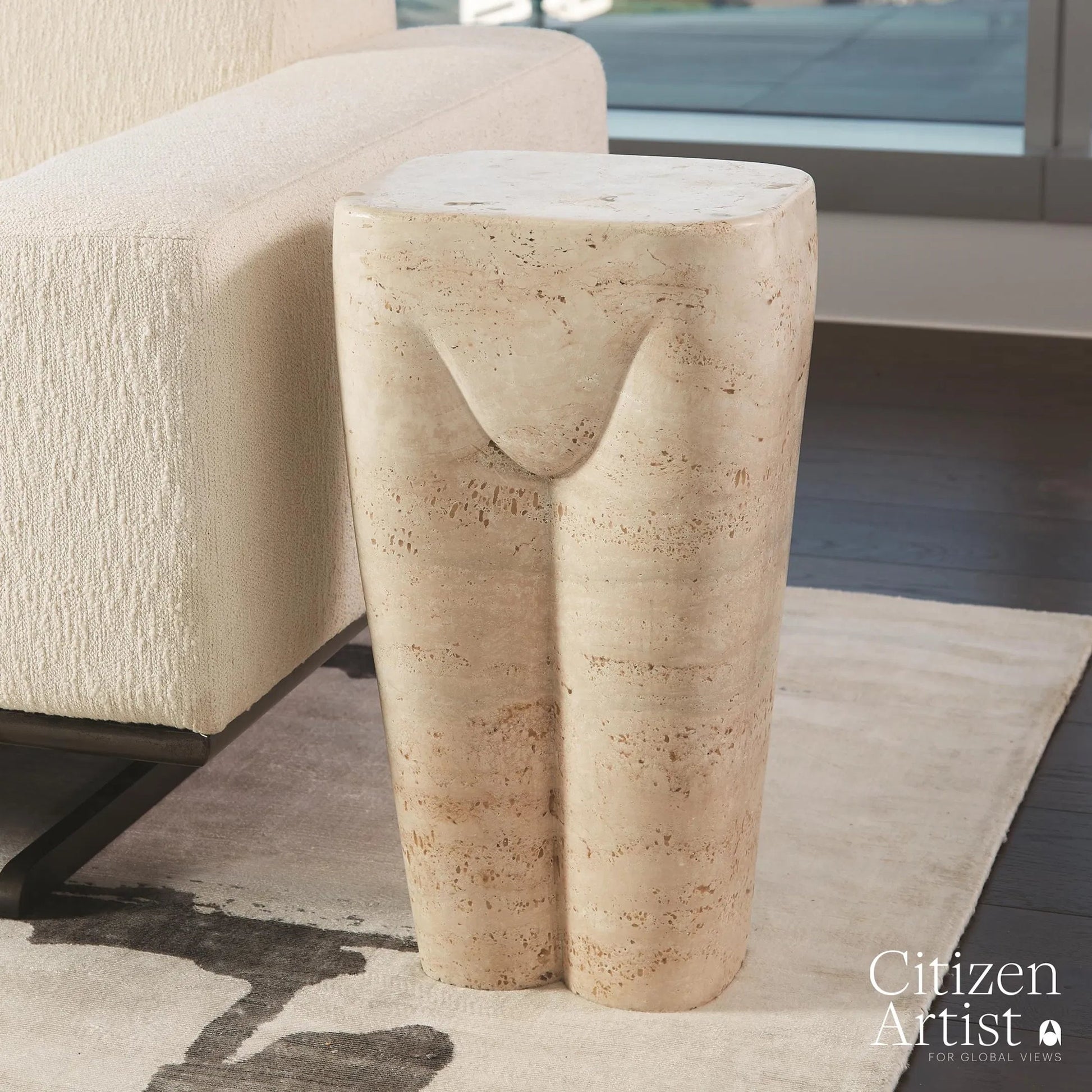 Femme Stool by Global Views. Made from unique in a eclectic & global style.