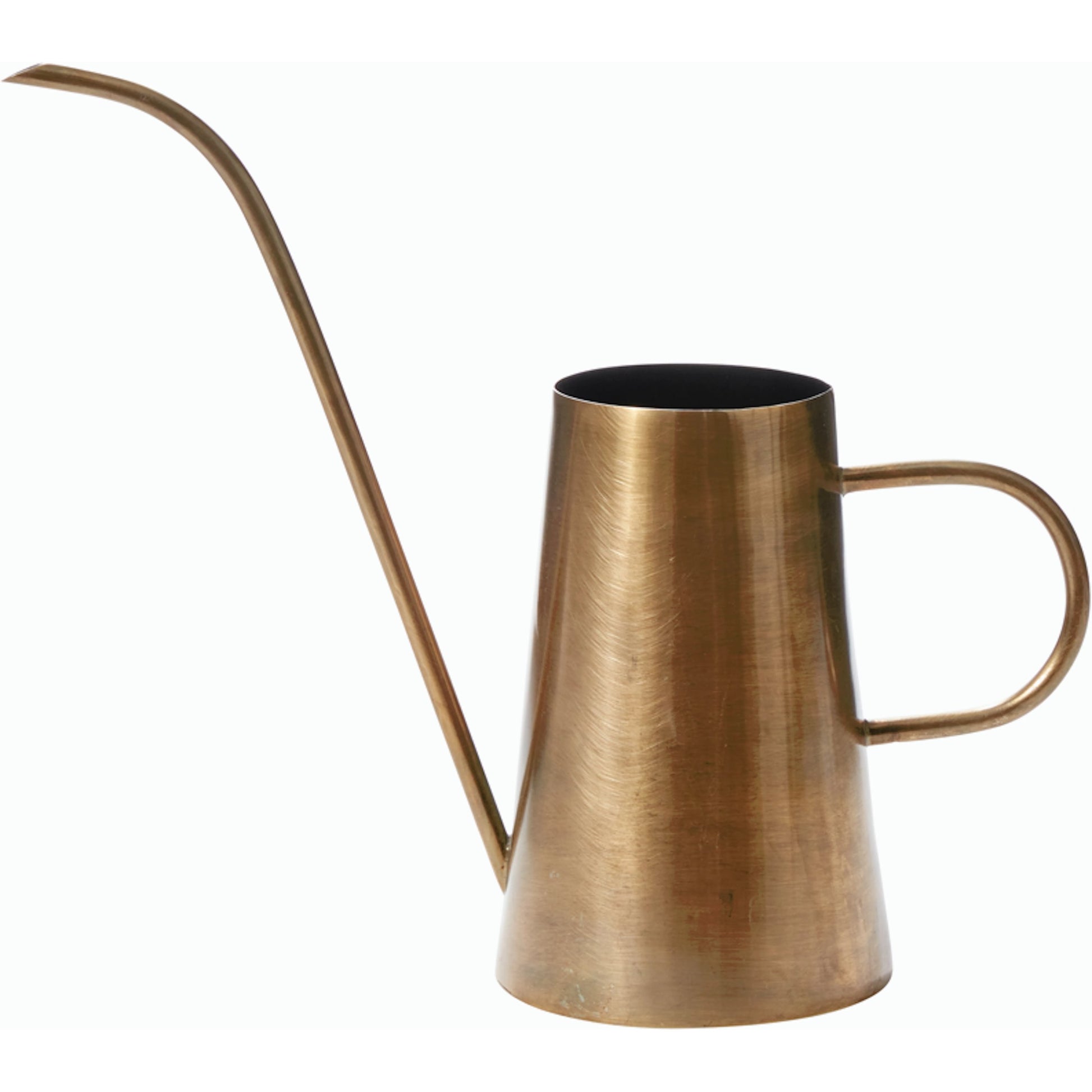 Antalya Watering Can by Accent Decor in gold. Made from metal in a unique style.