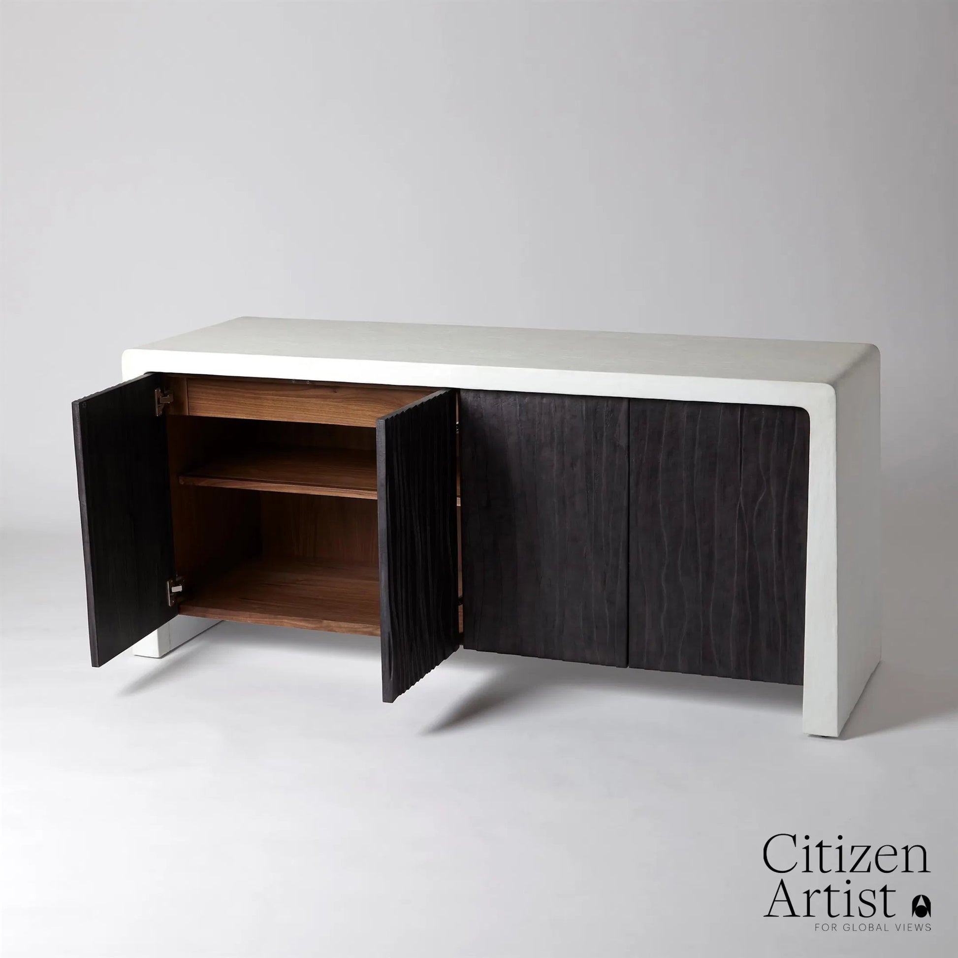 Karl Cabinet by Global Views. Made from resin in a modern style.