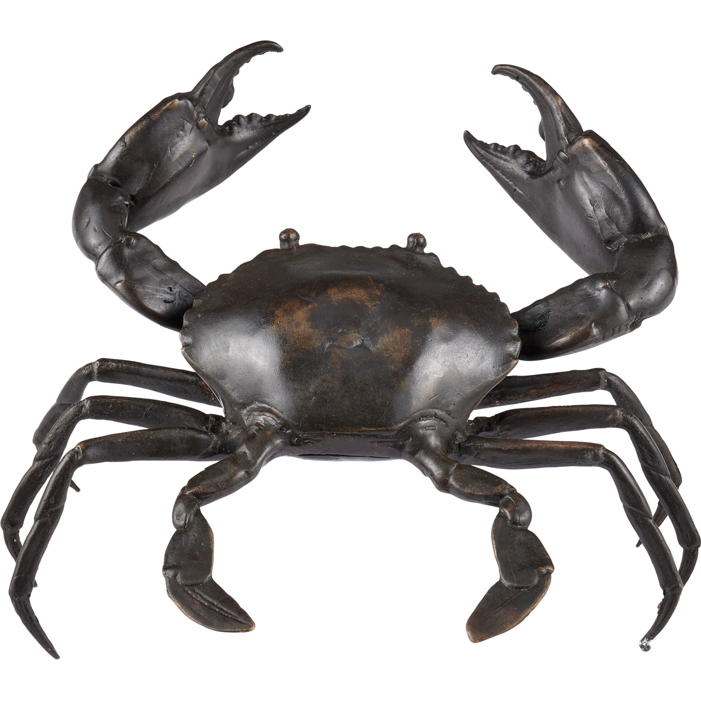 002 SI-2257223 | Additional Silo | Crab Bronze by Currey and Company in dark brown. Made from bronze in a modern style.