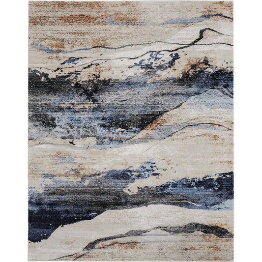Sonora Rug - SNR39NWF by Feizy in tan, blue, gray. Made from polypropylene, polyester, viscose in a unique style.
