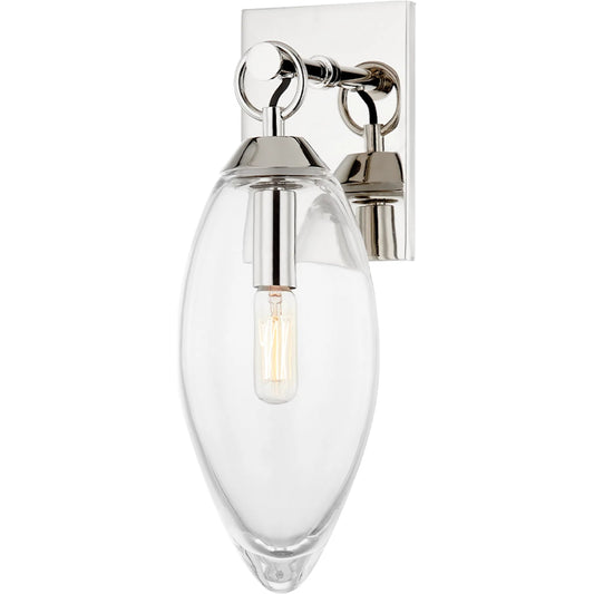 Nantucket 1 Light Wall Sconce by Hudson Valley. Made from brass in a modern style.