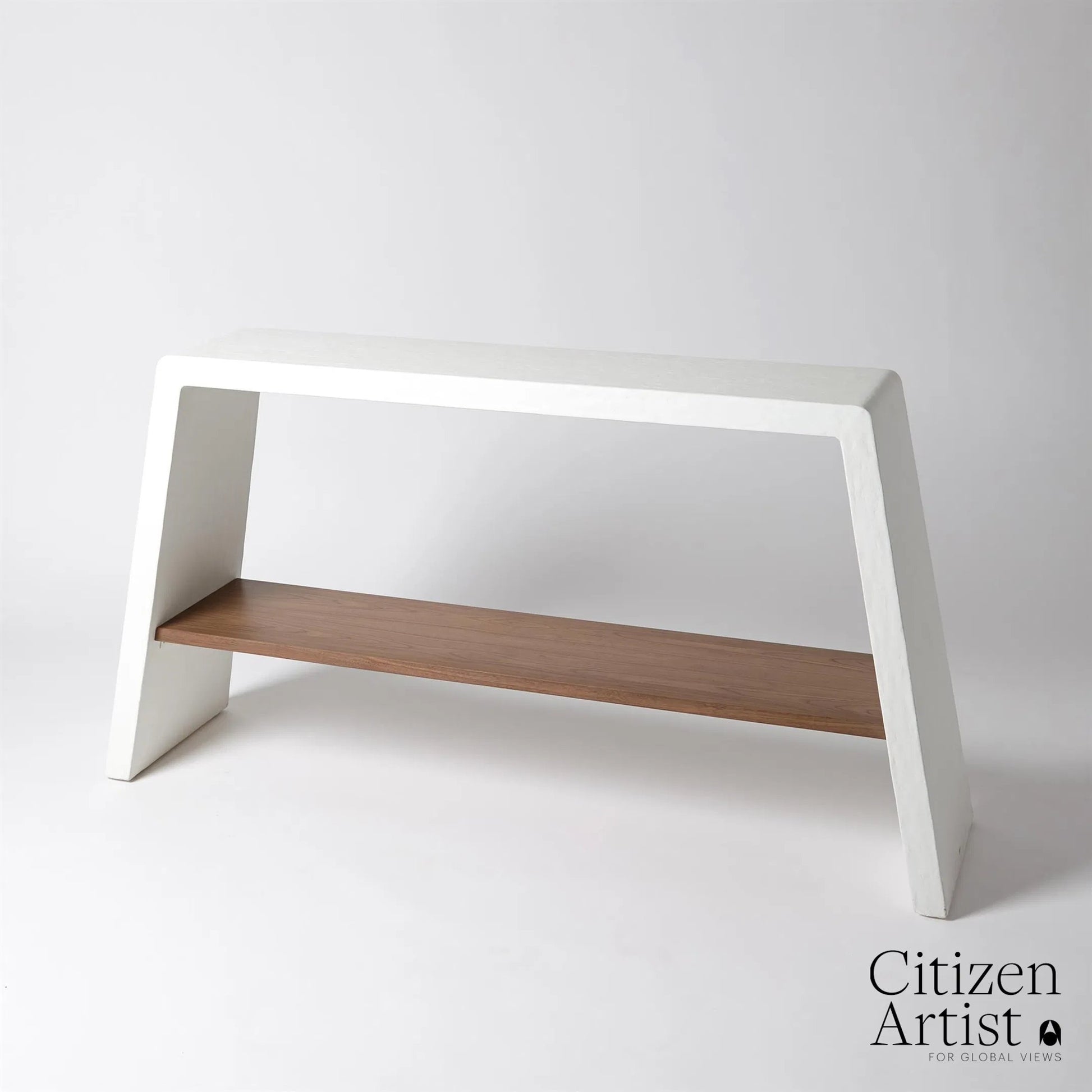 Eddy Console by Global Views. Made from resin in a modern style.