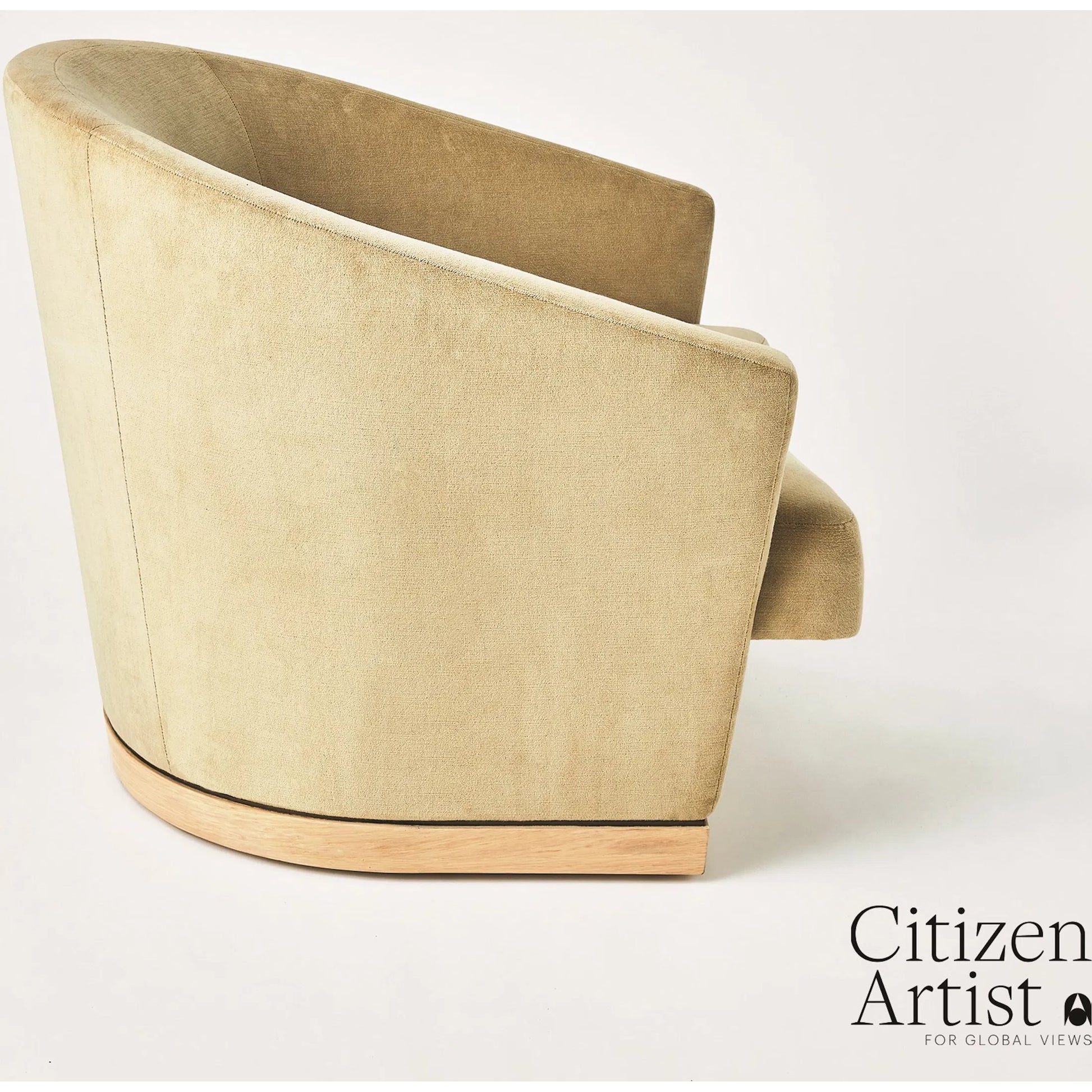 Ophelia Chair by Global Views in white, red and bronze. Made from unique in a transitional style.
