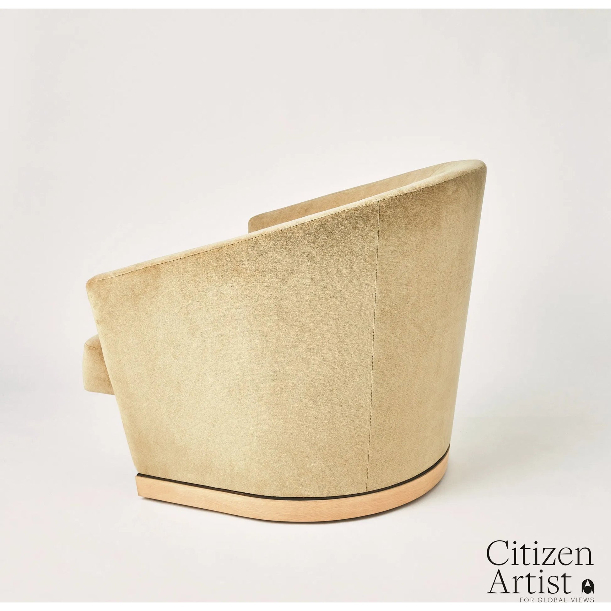 Ophelia Chair by Global Views in white, red and bronze. Made from unique in a transitional style.