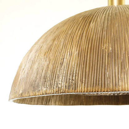 Ege Chandelier by Global Views in red and bronze. Made from unique in a modern style.