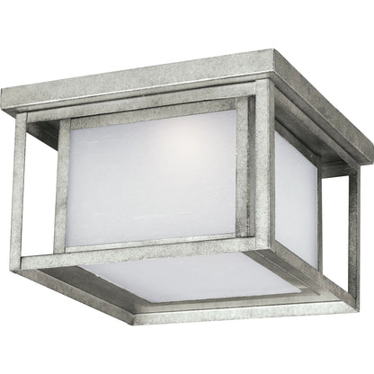Hunnington LED Outdoor Ceiling Flush Mount by Visual Comfort & Co.. Made from aluminum in a unique style.