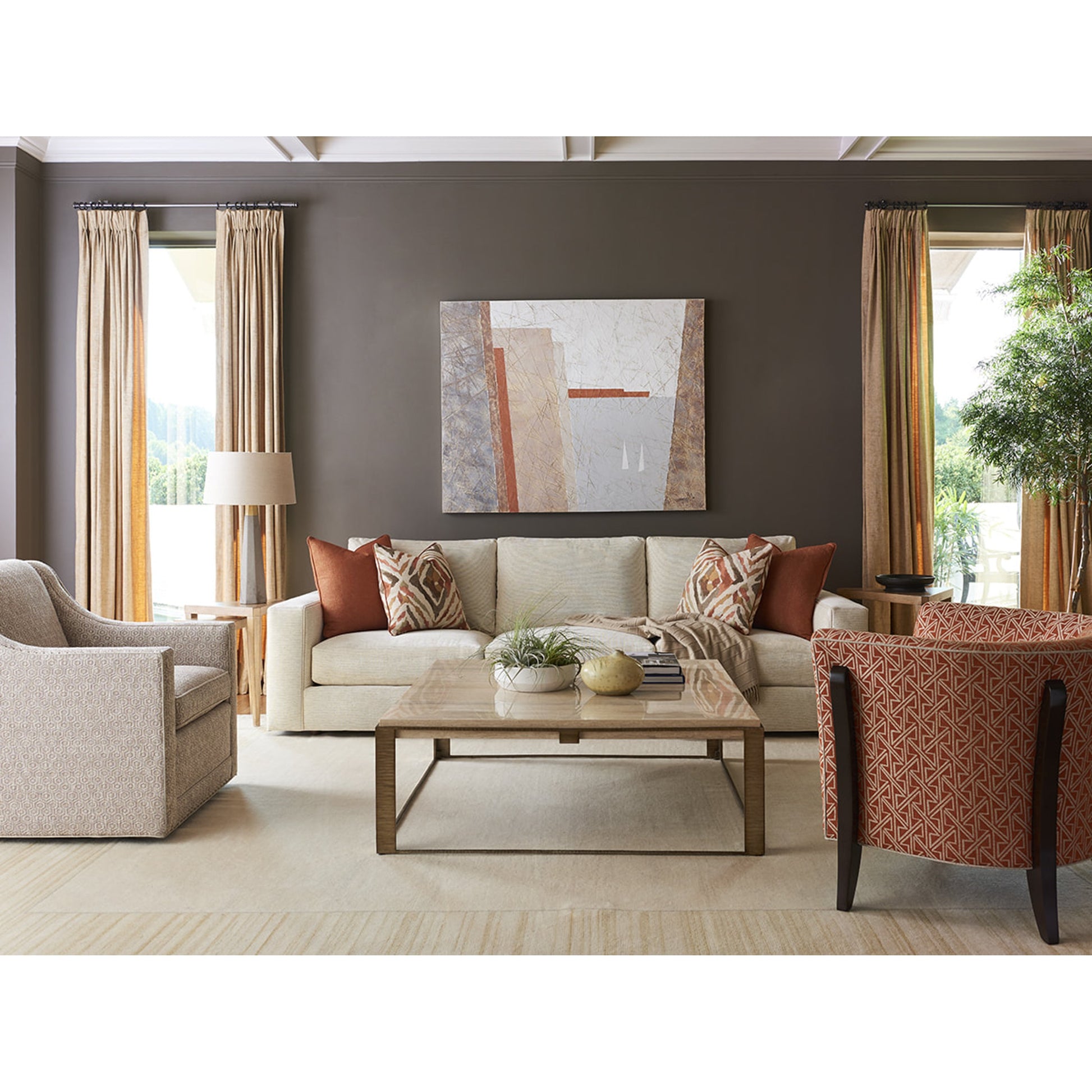 Bellvue Sofa by Lexington. Made from unique in a modern style.