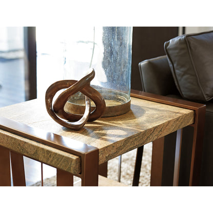 Intersect End Table by Lexington. Made from unique in a modern style.