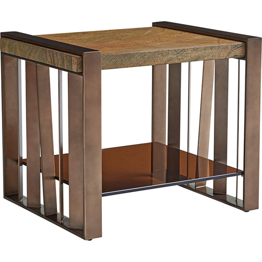 Intersect End Table by Lexington. Made from unique in a modern style.