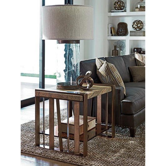 Intersect End Table by Lexington. Made from unique in a modern style.