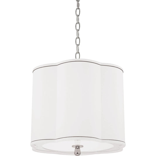 Sweeny Pendant by Hudson Valley. Made from steel in a transitional style.