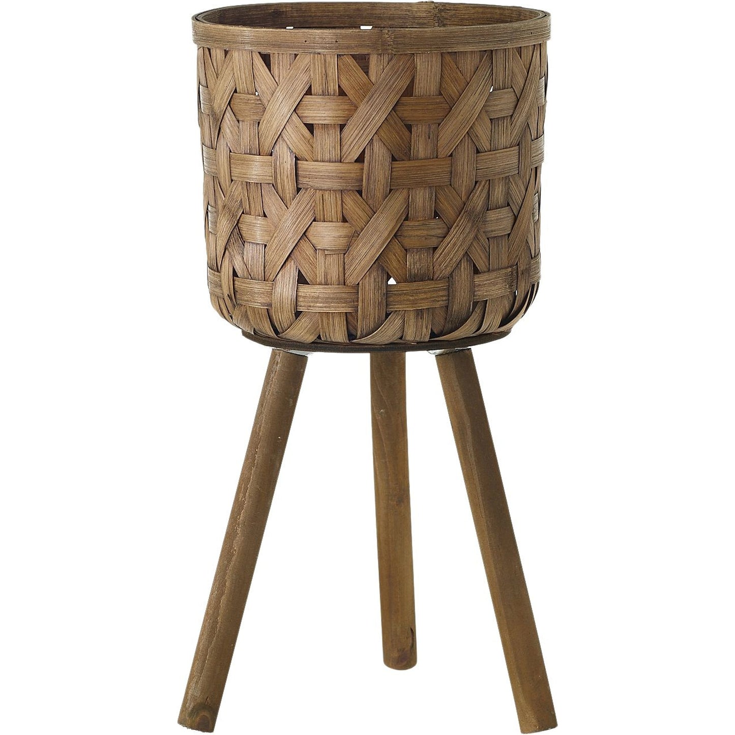 001 SI-2082785 | Primary Silo | Bam Basket by Accent Decor in natural. Made from wood in a modern style.