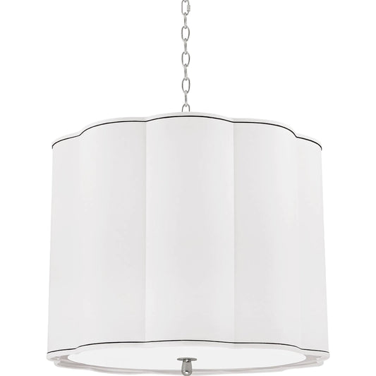Sweeny Chandlier by Hudson Valley. Made from steel in a transitional style.