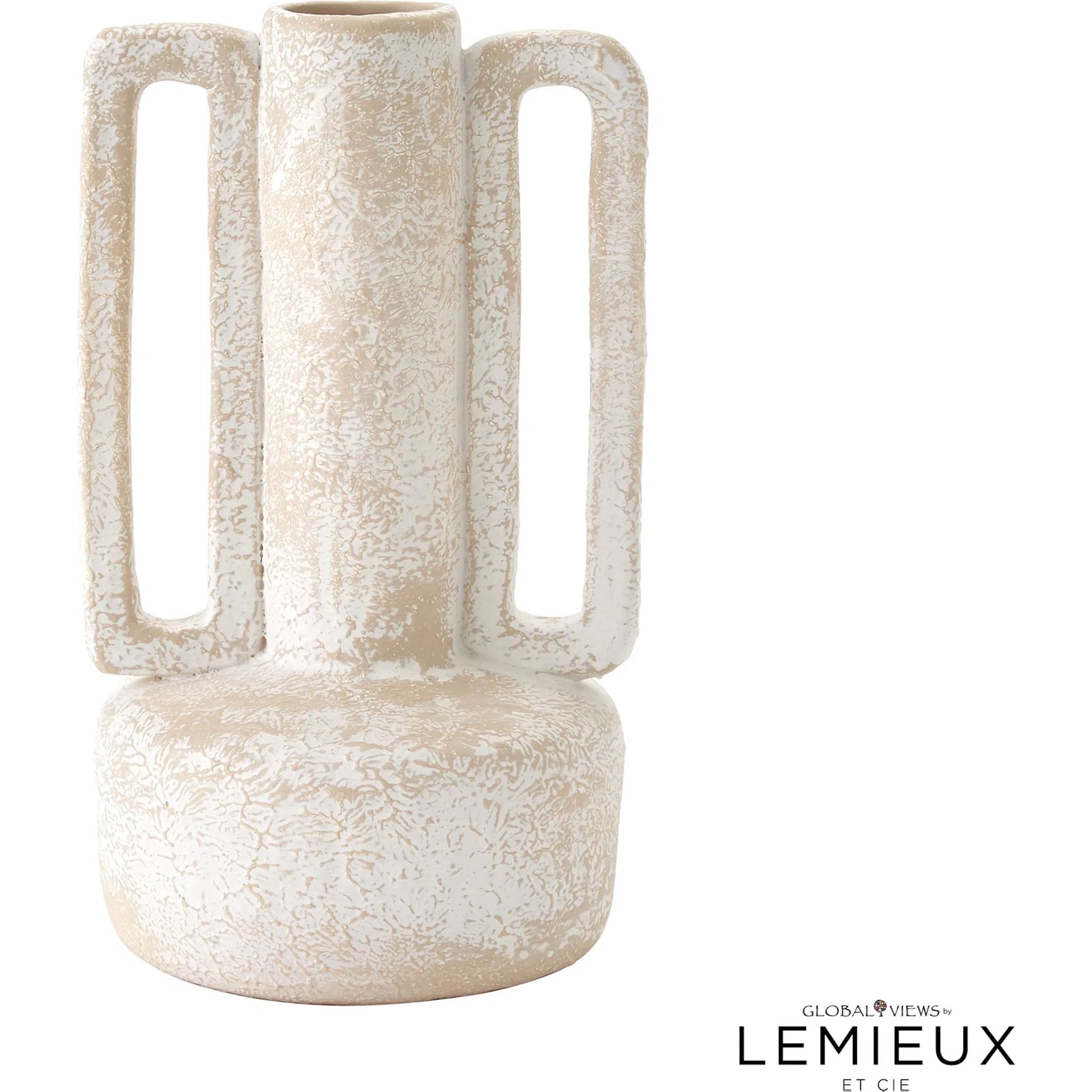 Normandie Vase by Global Views. Made from ceramic in a modern style.