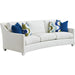 Valenza Curved Sofa by Lexington in sanibel. Made from unique in a transitional style.
