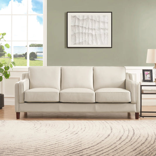 Bella Sofa by Hydeline. Made from leather in a unique style.