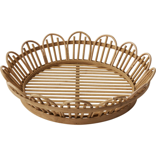Bloemen Tray by Accent Decor in natural. Made from natural fibers in a cottage & farmhouse style.