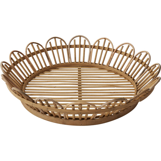 Bloemen Tray by Accent Decor in natural. Made from natural fibers in a cottage & farmhouse style.